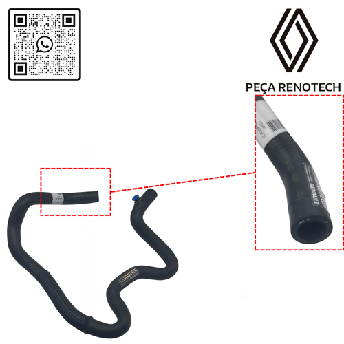 RN 05935R-P 924105935R MANGUEIRA SUP. DO AR QUENTE DUSTER 1.6 K4M - 2